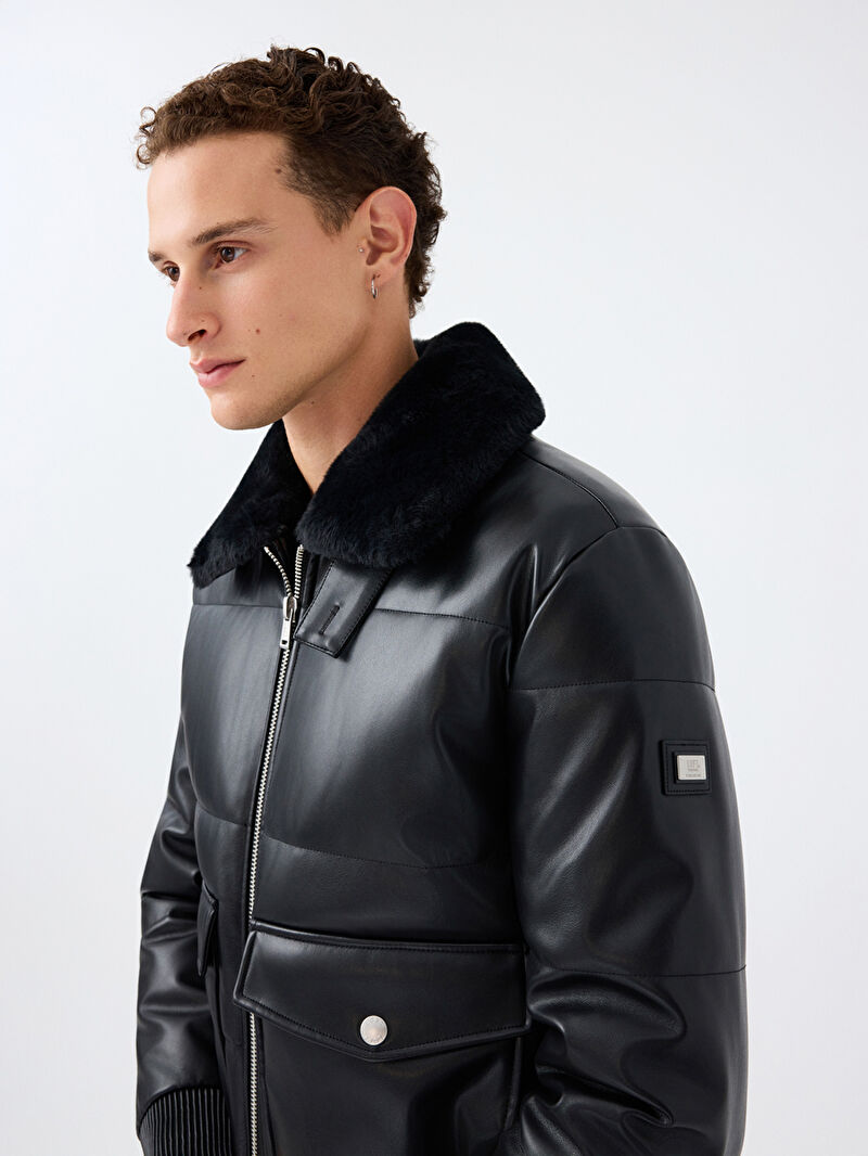 Regular Fit Erkek Mont Pu