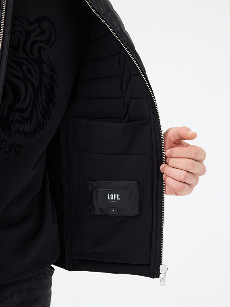 Regular Fit Erkek Mont Pu