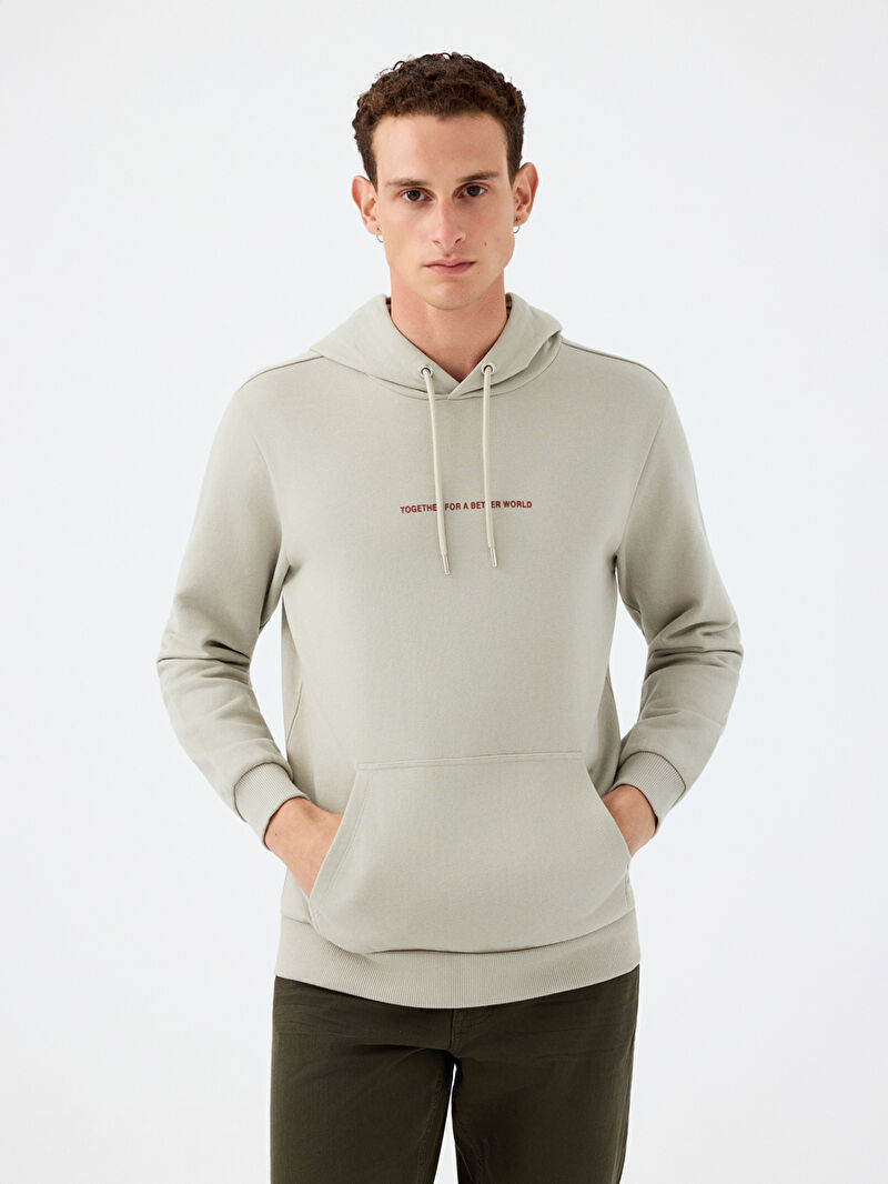 Regular Fit Erkek Sweatshirt