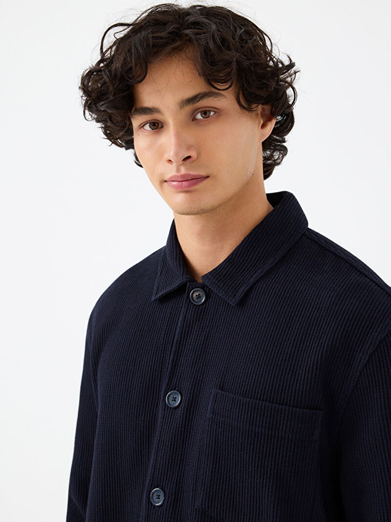 Relax Fit Erkek Gömlek U.kol