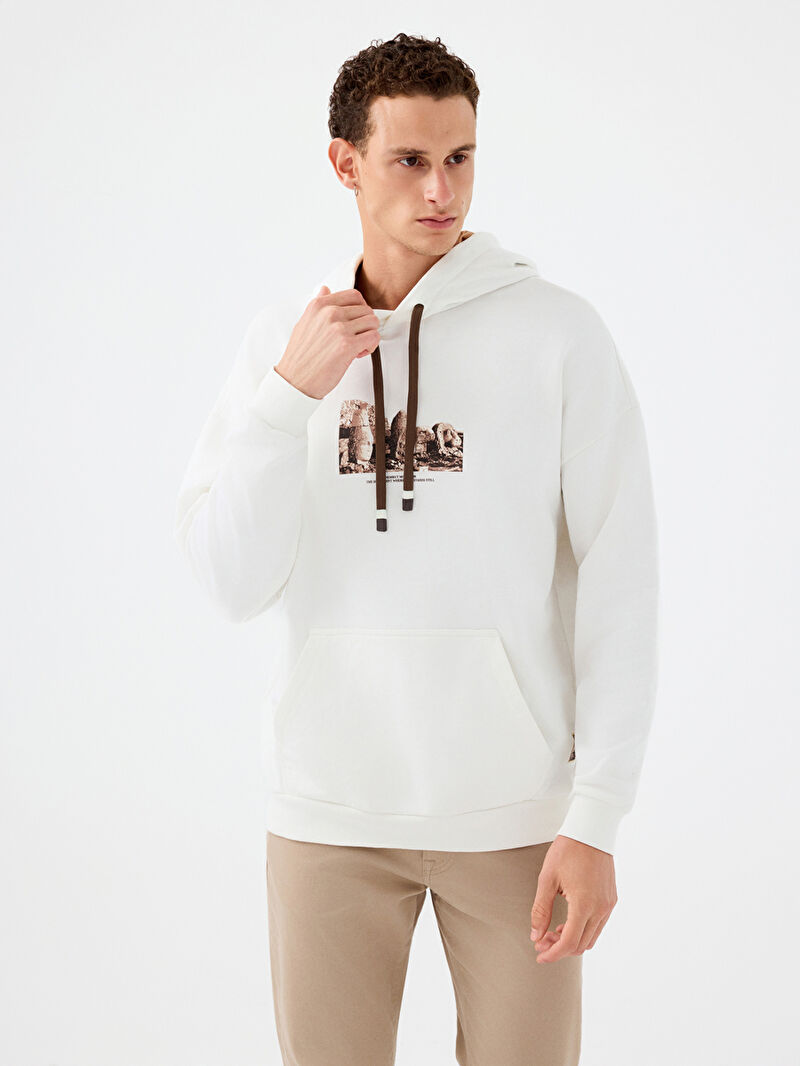 Oversize Fit Erkek Sweatshirt