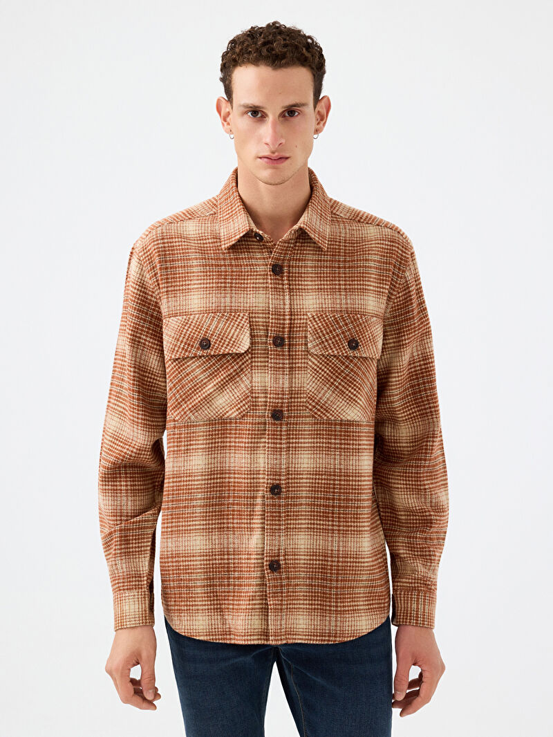 Relax Fit Erkek Gömlek U.kol