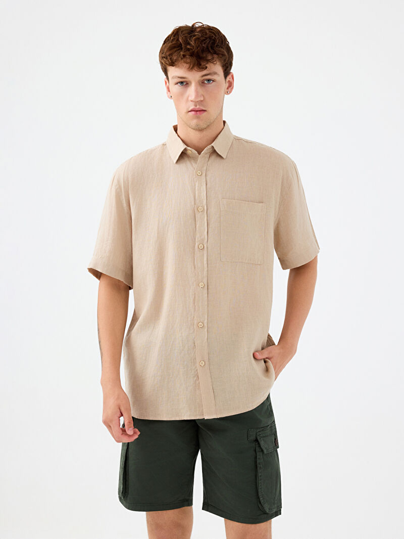 Regular Fit Erkek Gömlek K.kol