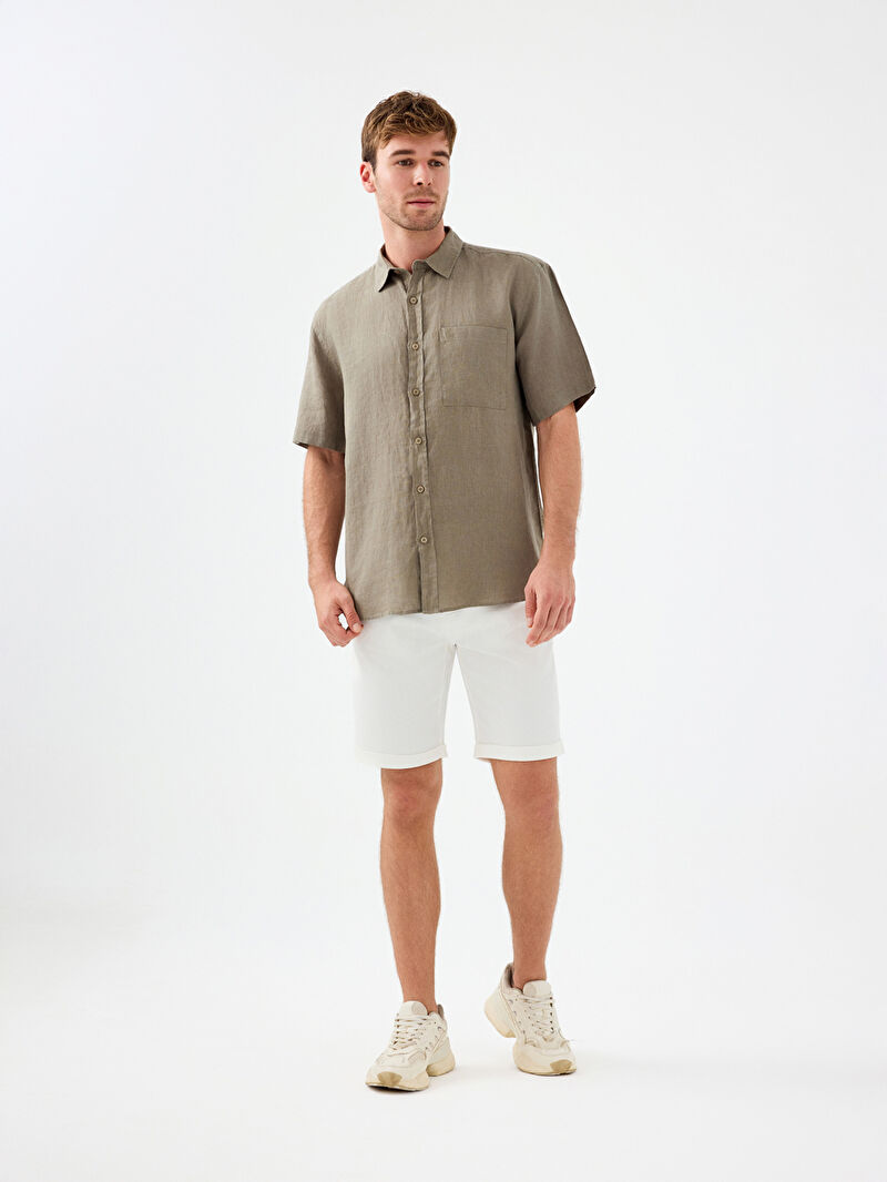 Regular Fit Erkek Gömlek K.kol