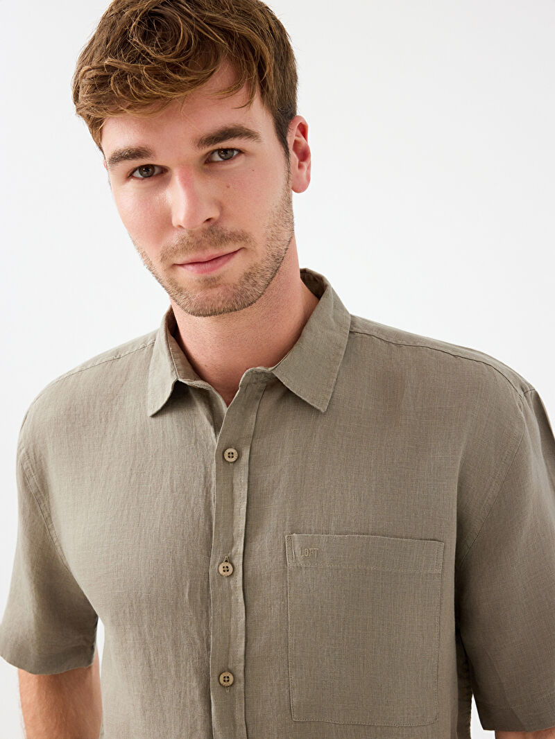 Regular Fit Erkek Gömlek K.kol