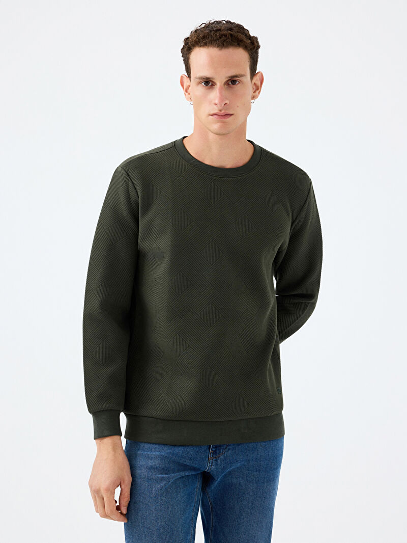 Regular Fit Erkek Sweatshirt