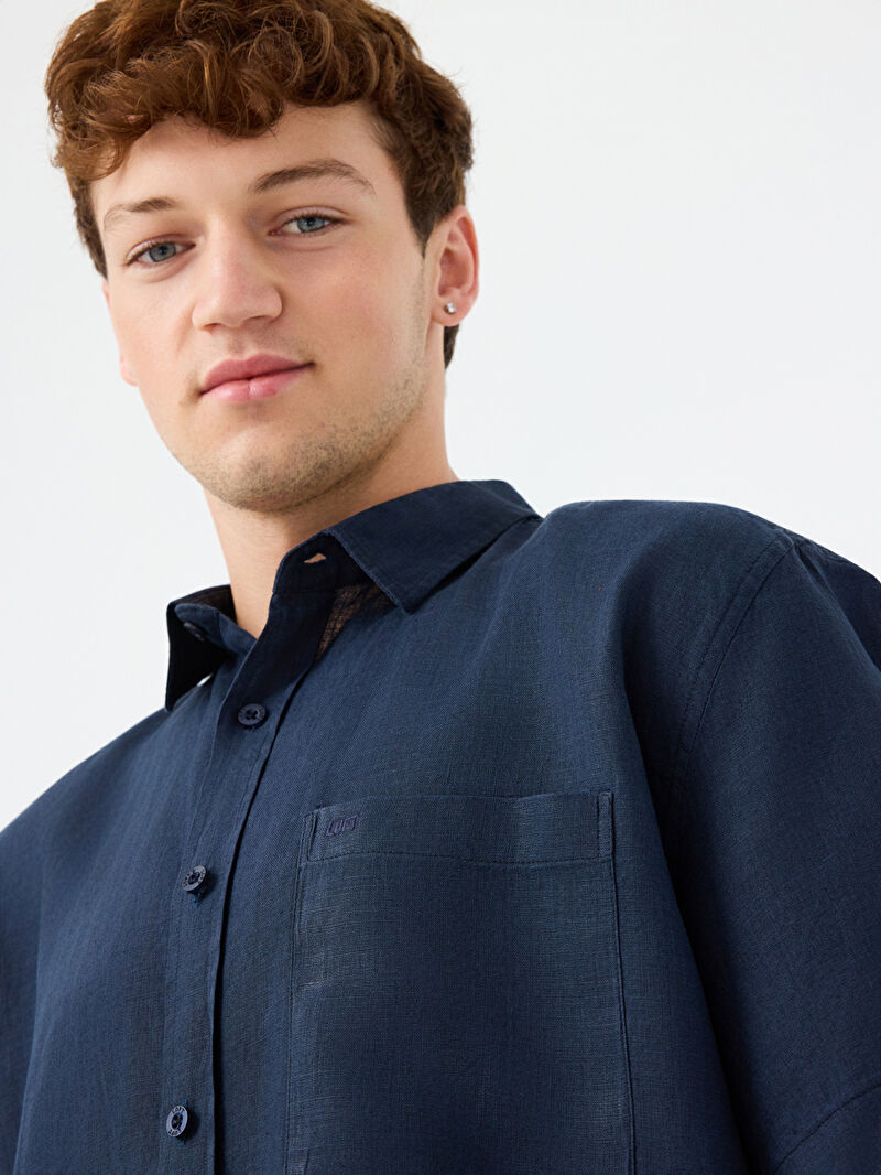 Regular Fit Erkek Gömlek K.kol