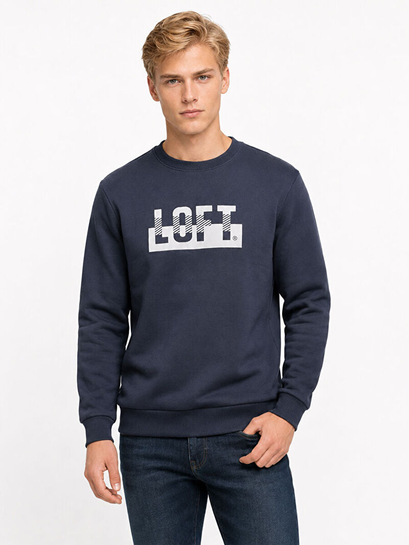 Regular Fit Erkek Sweatshirt