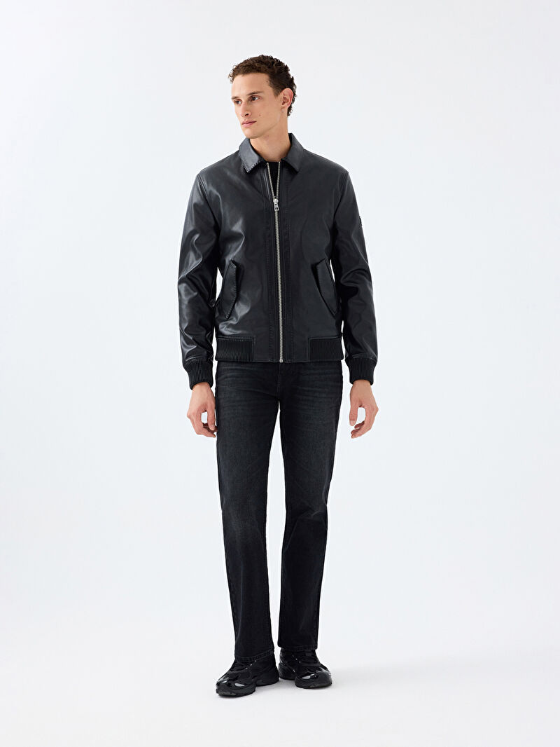 Regular Fit Erkek Mont Pu