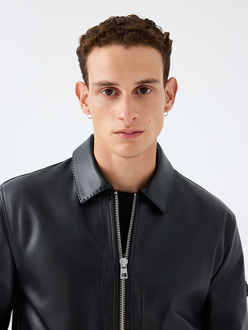 Regular Fit Erkek Mont Pu