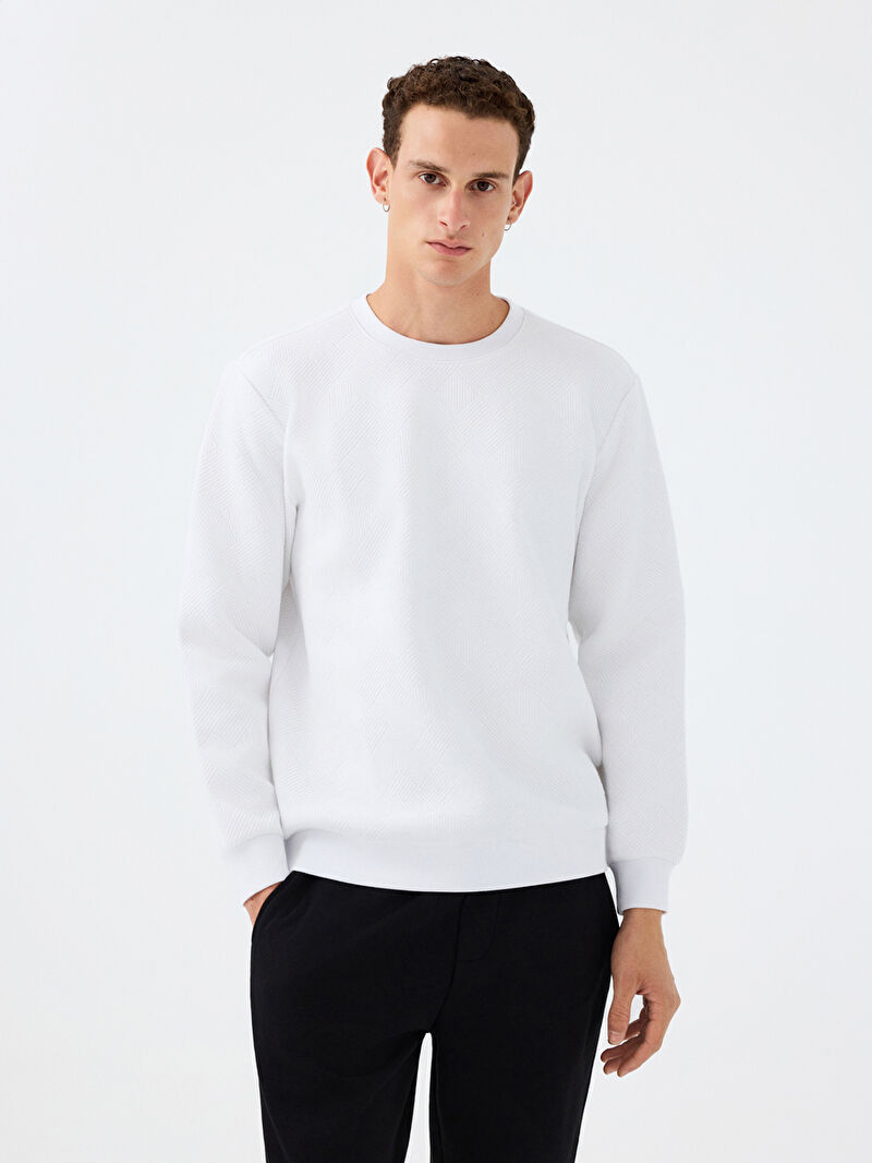 Regular Fit Erkek Sweatshirt