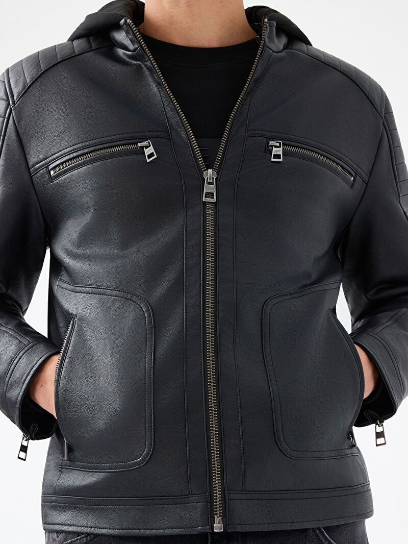 Regular Fit Erkek Mont Pu