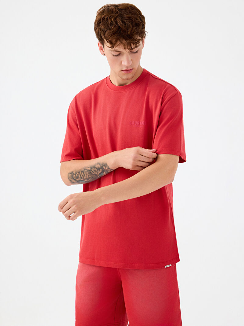 Relax Fit Erkek Tshirt K.kol