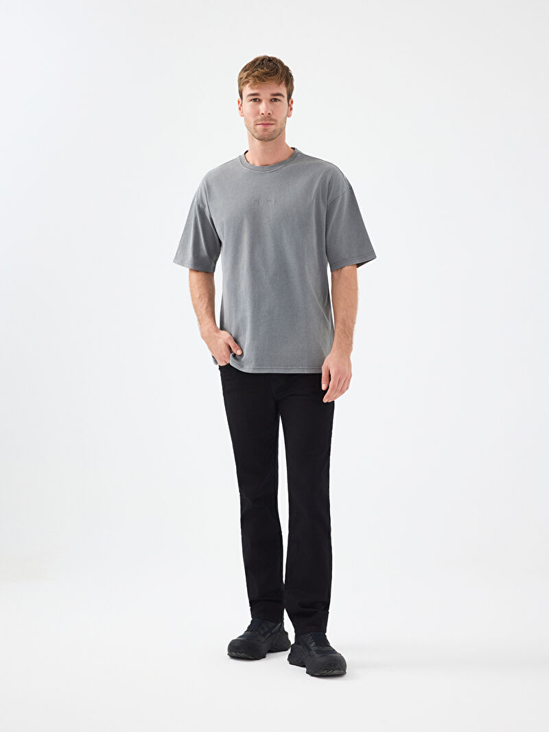 Oversize Fit Erkek Tshirt K.kol
