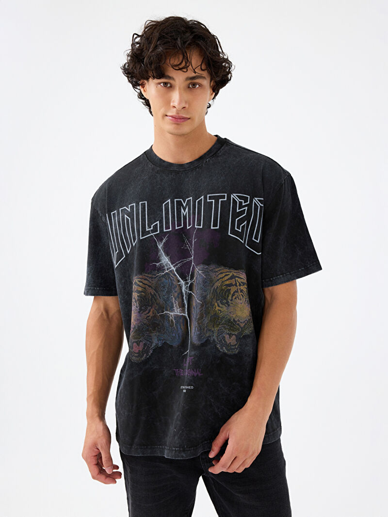 Loose Fit Erkek Tshirt K.kol