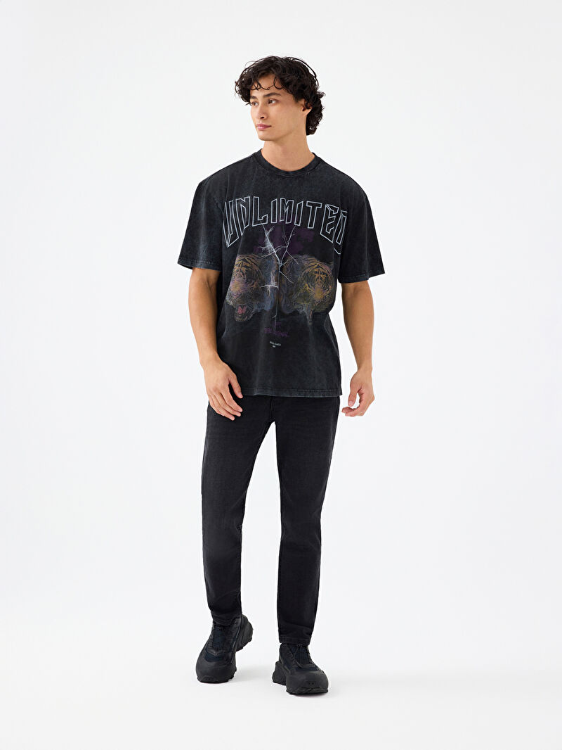 Loose Fit Erkek Tshirt K.kol