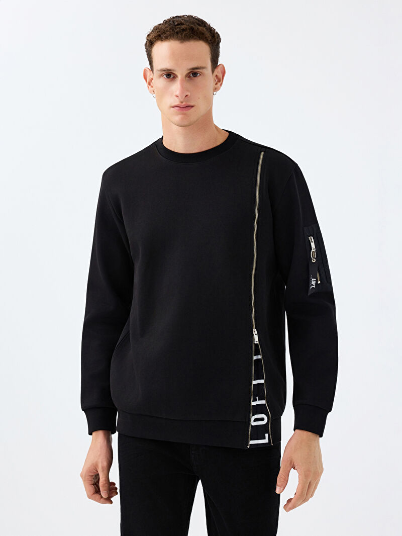 Regular Fit Erkek Sweatshirt