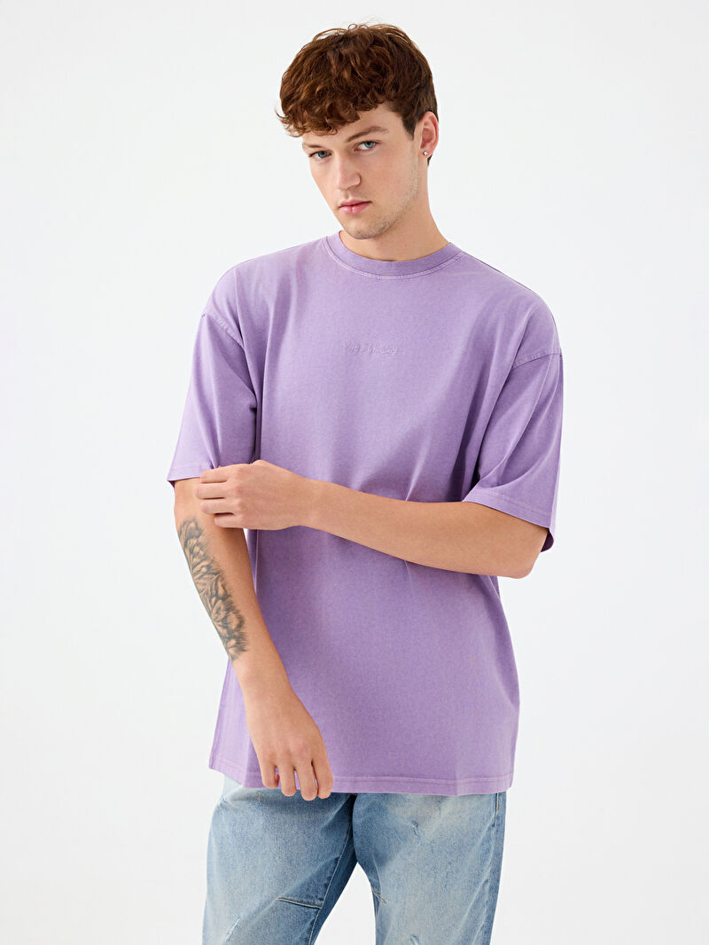 Oversize Fit Erkek Tshirt K.kol