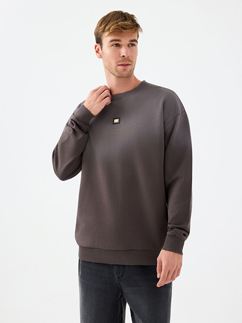 Loose Fit Erkek Sweatshirt