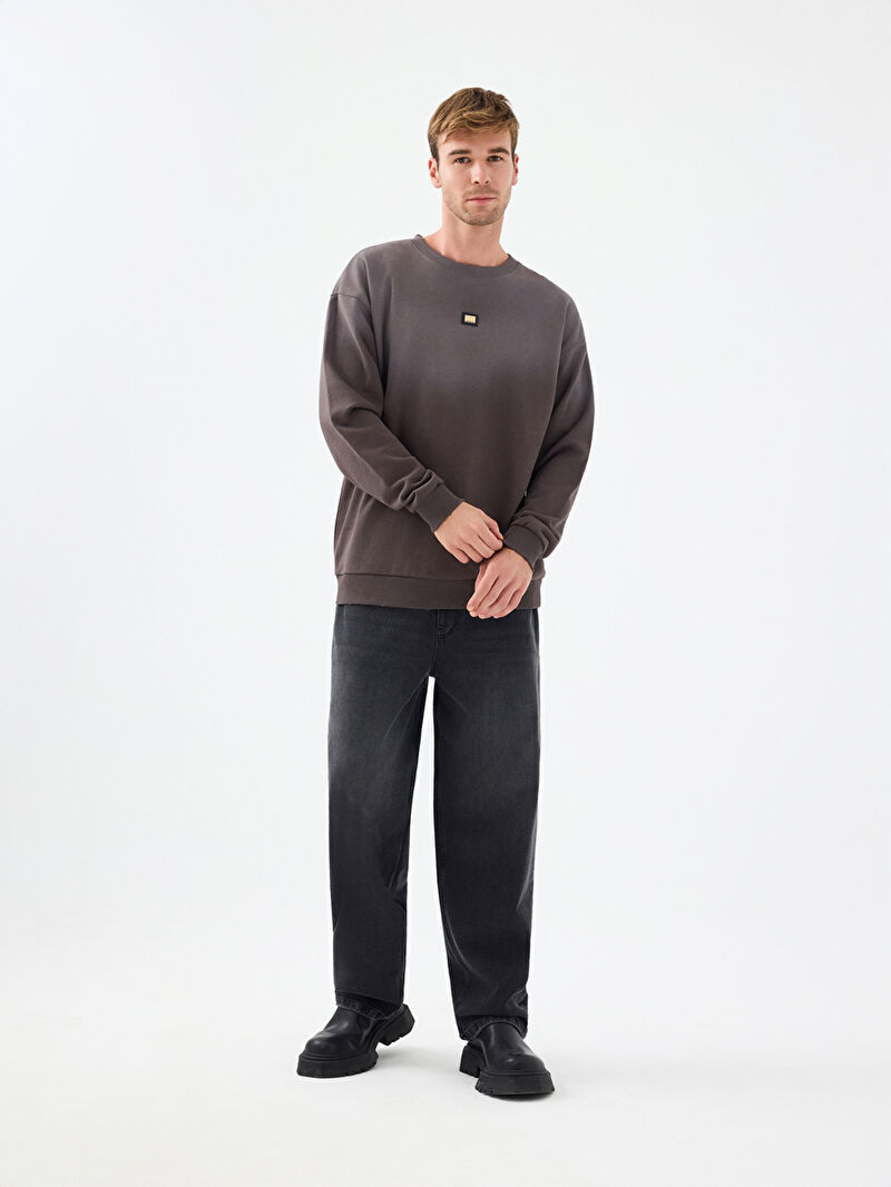 Loose Fit Erkek Sweatshirt