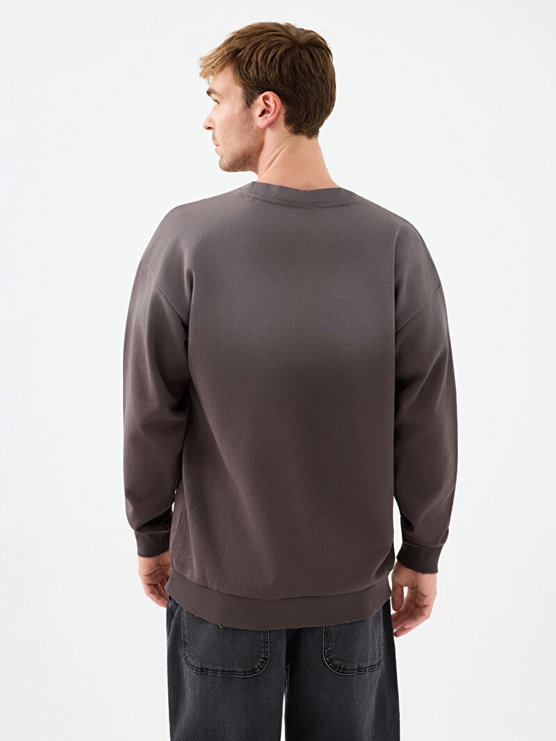Loose Fit Erkek Sweatshirt