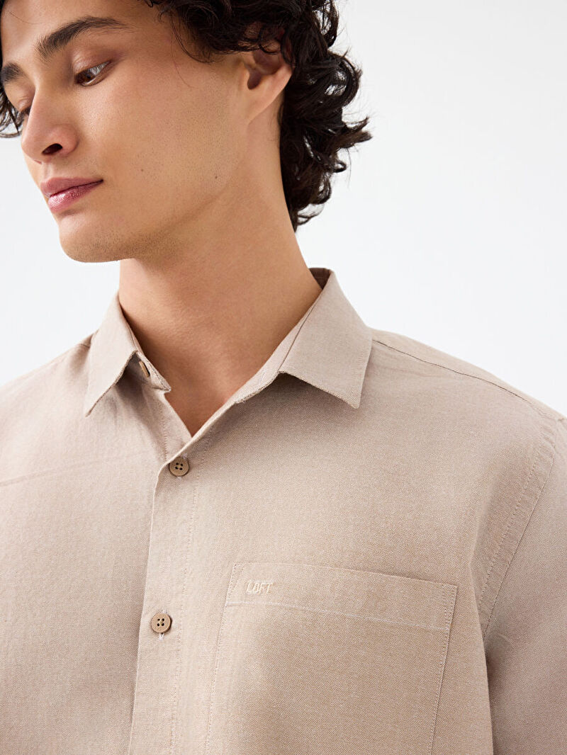 Regular Fit Erkek Gömlek U.kol