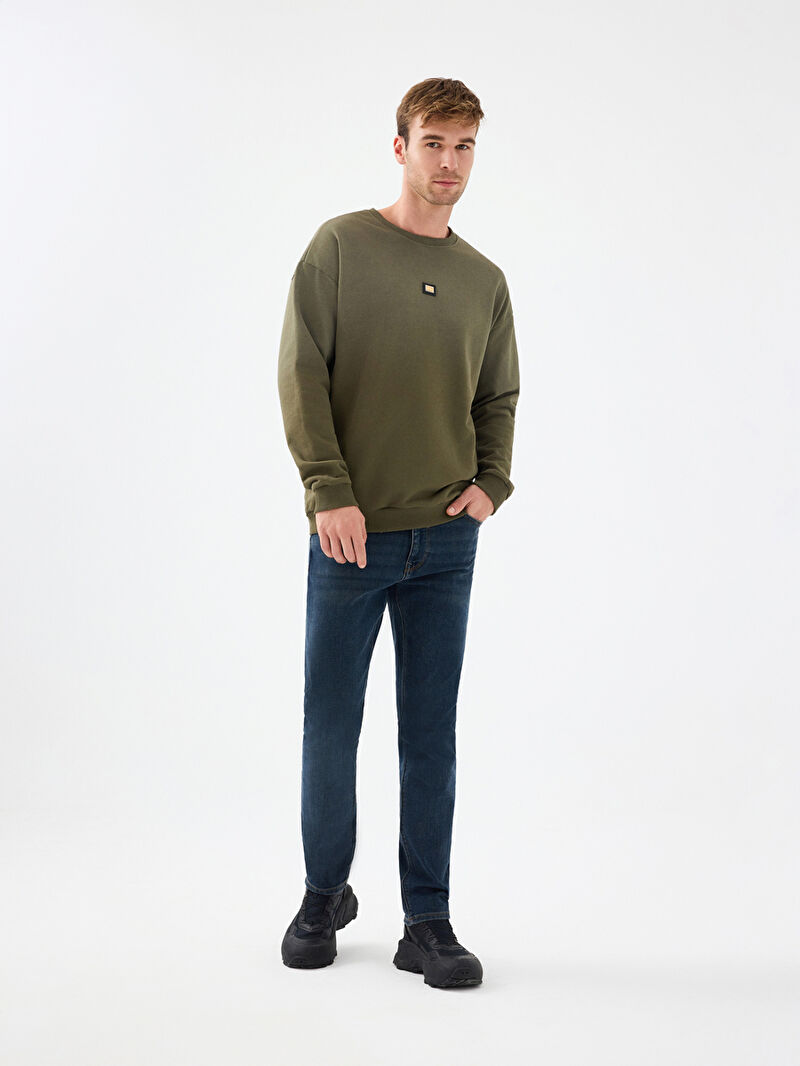 Loose Fit Erkek Sweatshirt