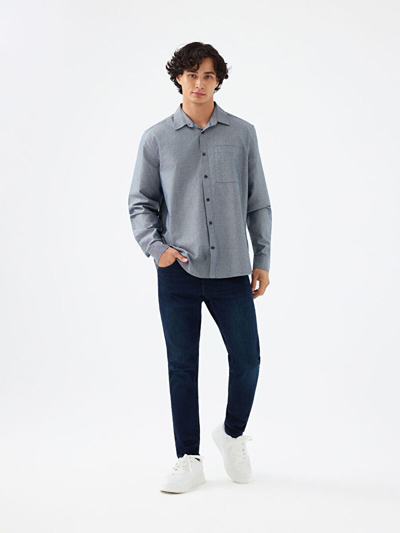 Regular Fit Erkek Gömlek U.kol