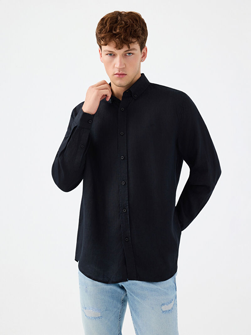 Regular Fit Erkek Gömlek U.kol