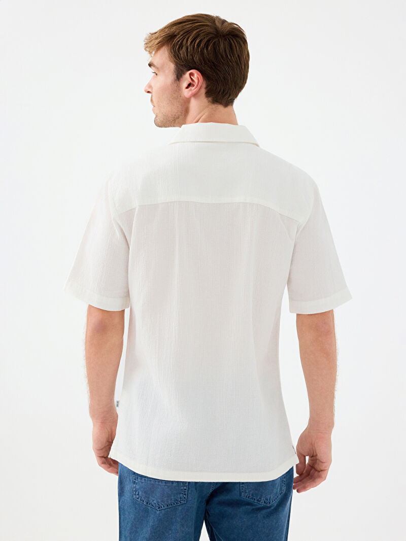 Relax Fit Erkek Gömlek K.kol