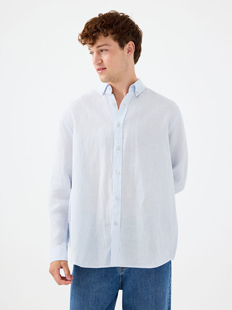 Regular Fit Erkek Gömlek U.kol