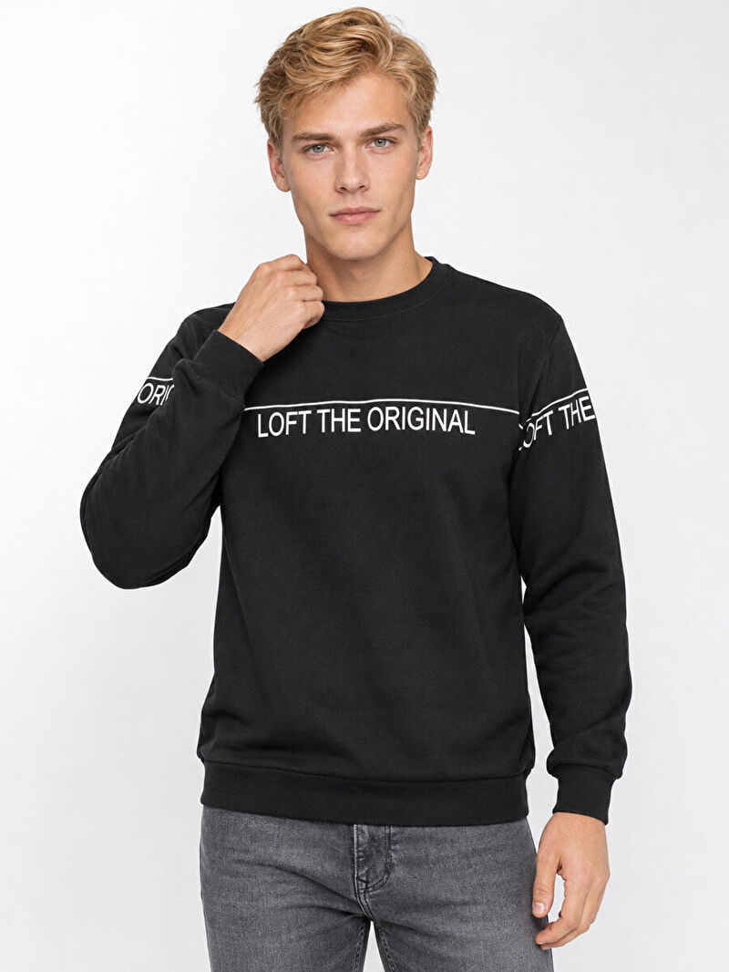 Regular Fit Erkek Sweatshirt