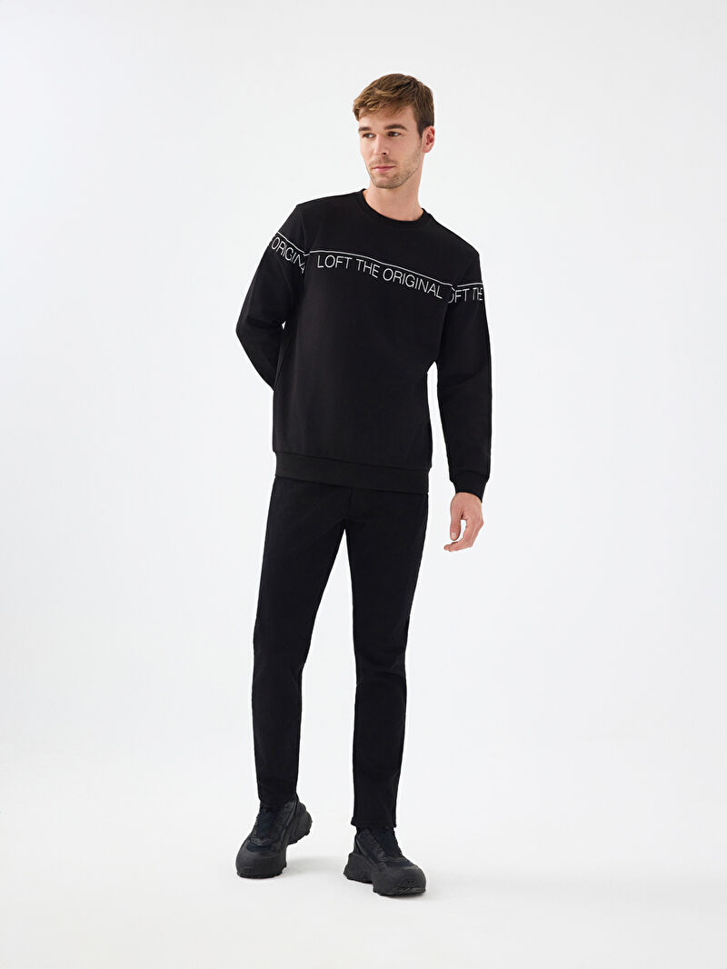 Regular Fit Erkek Sweatshirt