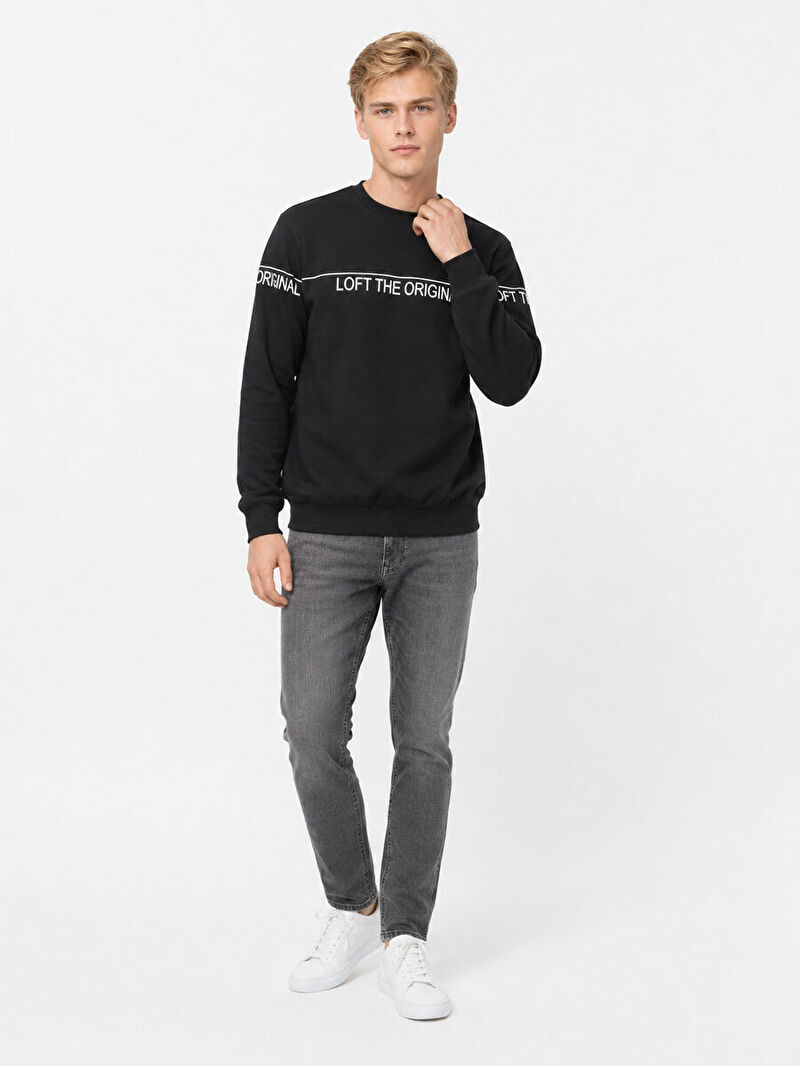 Regular Fit Erkek Sweatshirt
