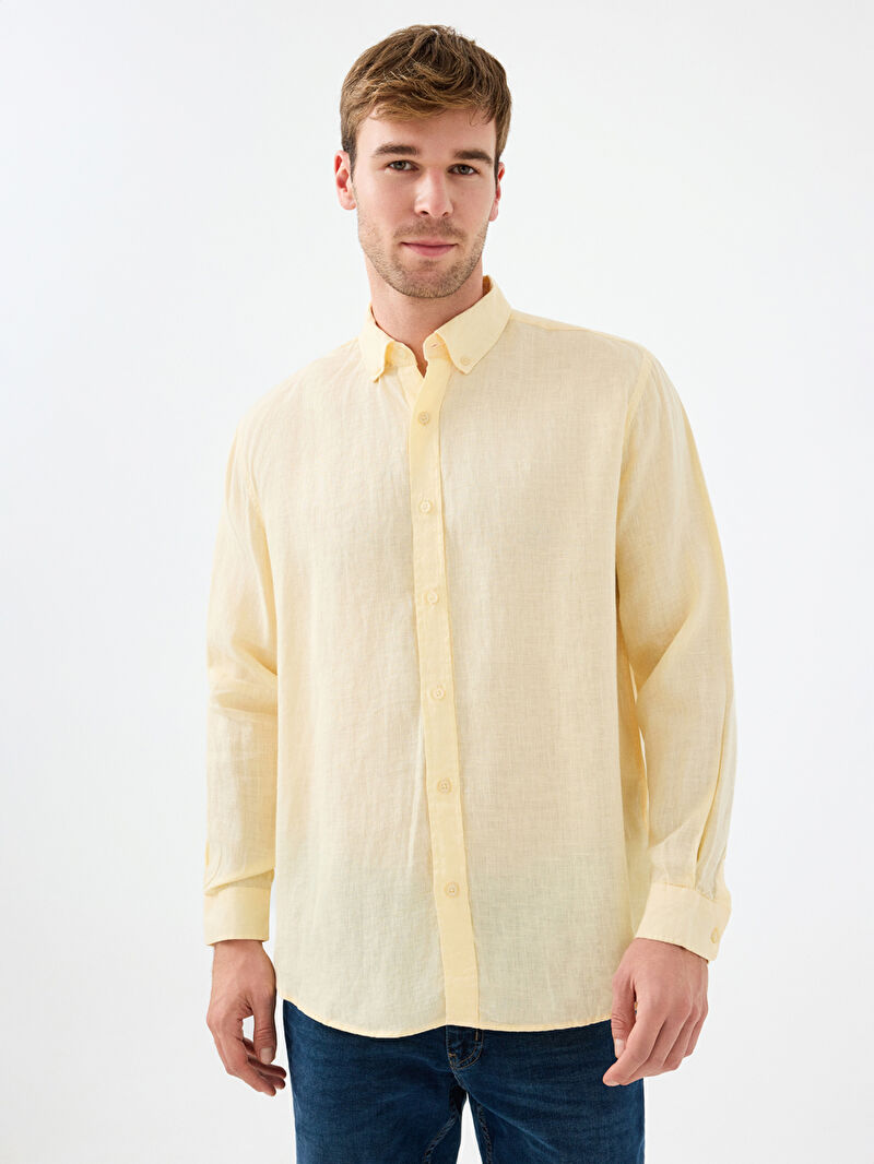 Regular Fit Erkek Gömlek U.kol