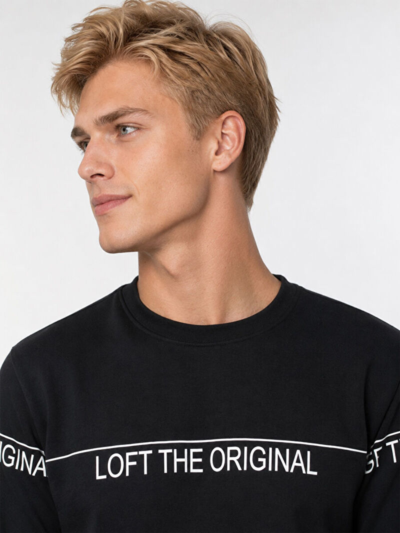Regular Fit Erkek Sweatshirt