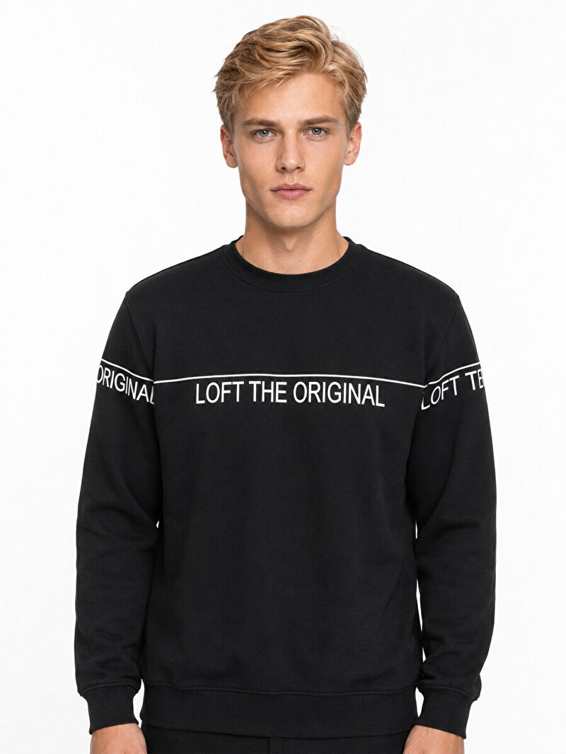 Regular Fit Erkek Sweatshirt