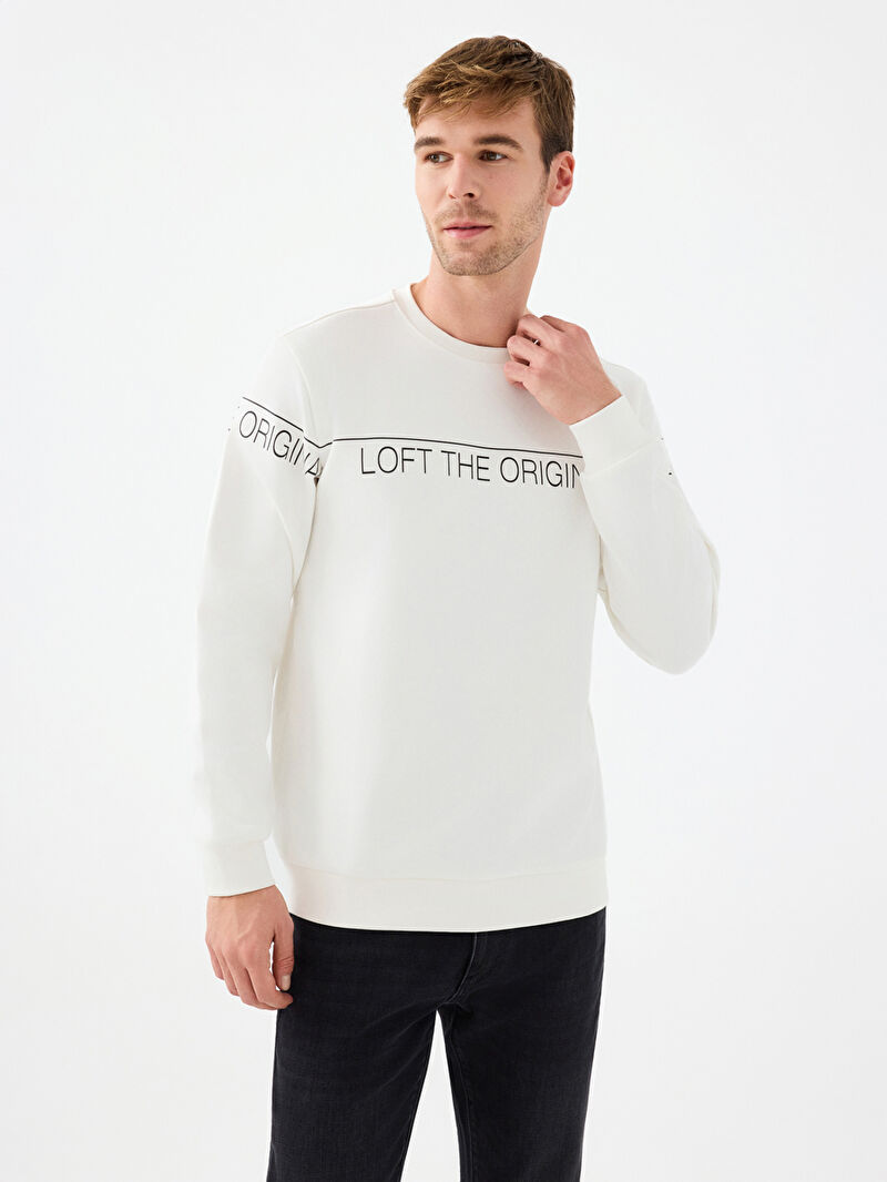 Regular Fit Erkek Sweatshirt