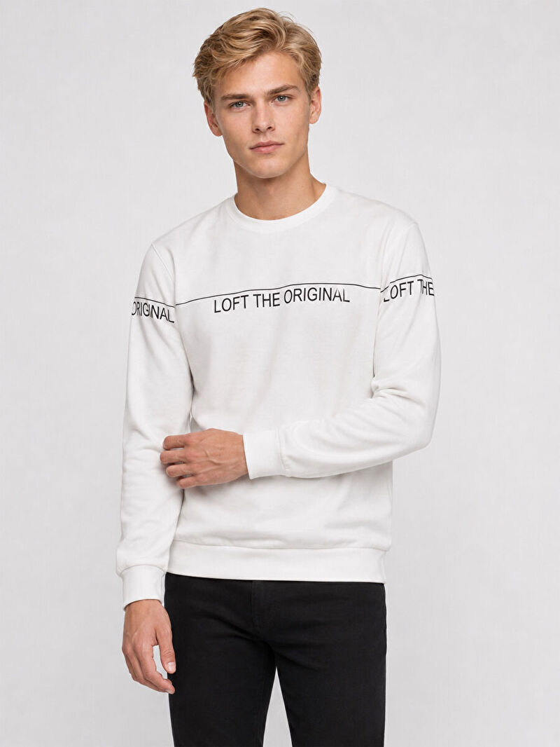 Regular Fit Erkek Sweatshirt