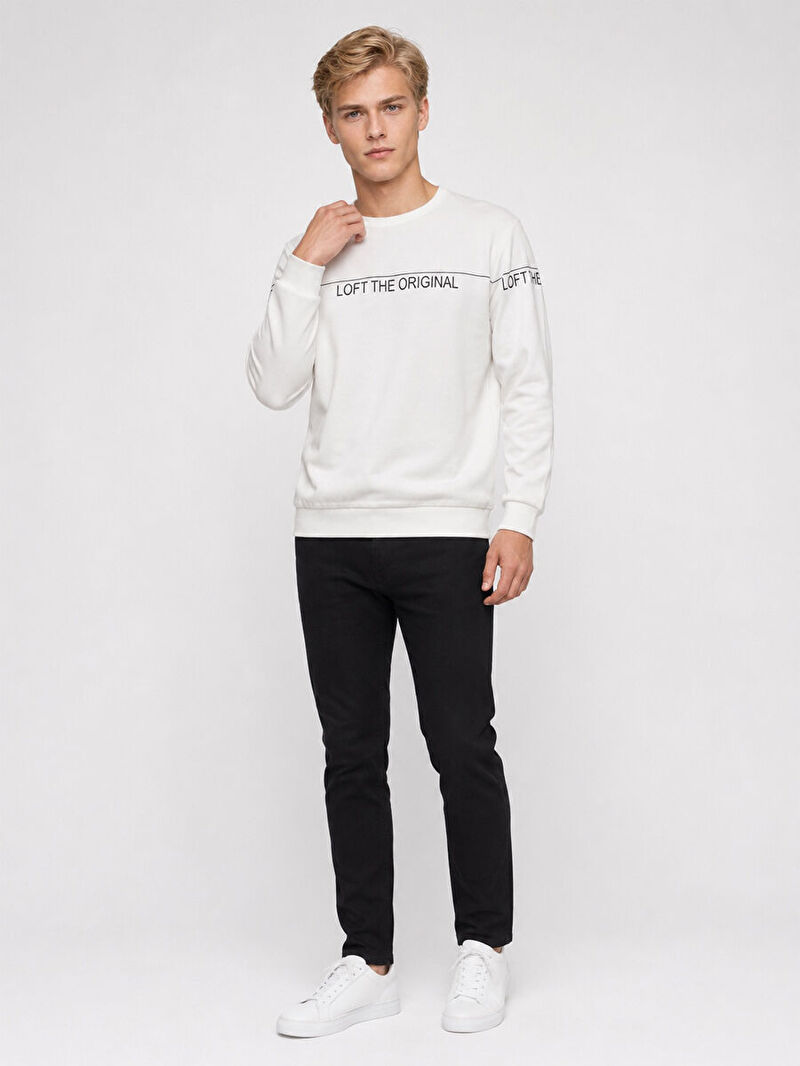Regular Fit Erkek Sweatshirt