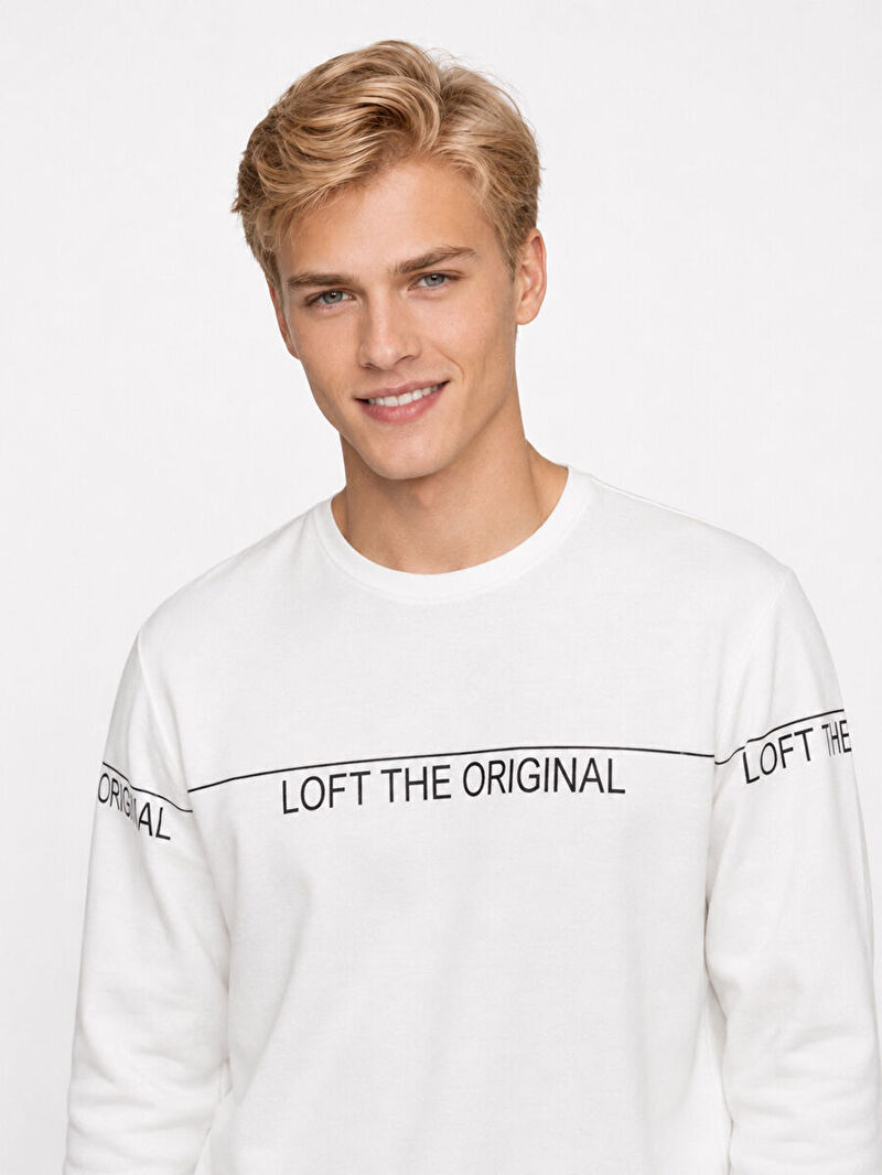 Regular Fit Erkek Sweatshirt