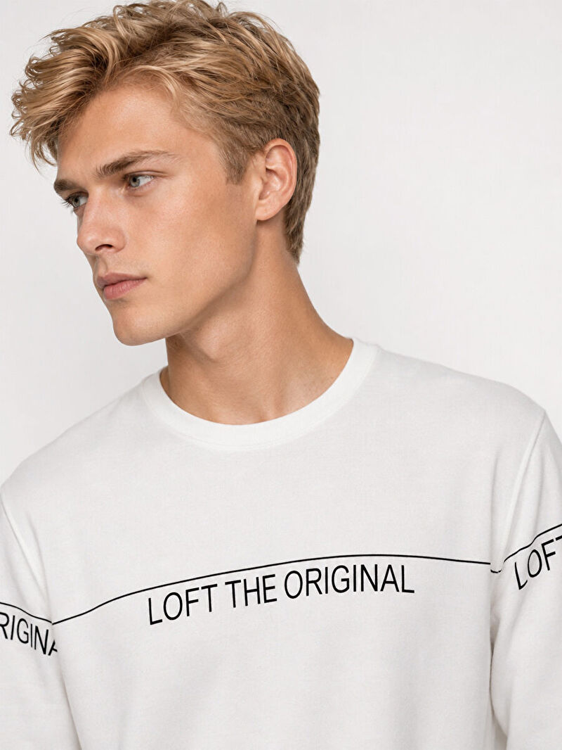 Regular Fit Erkek Sweatshirt