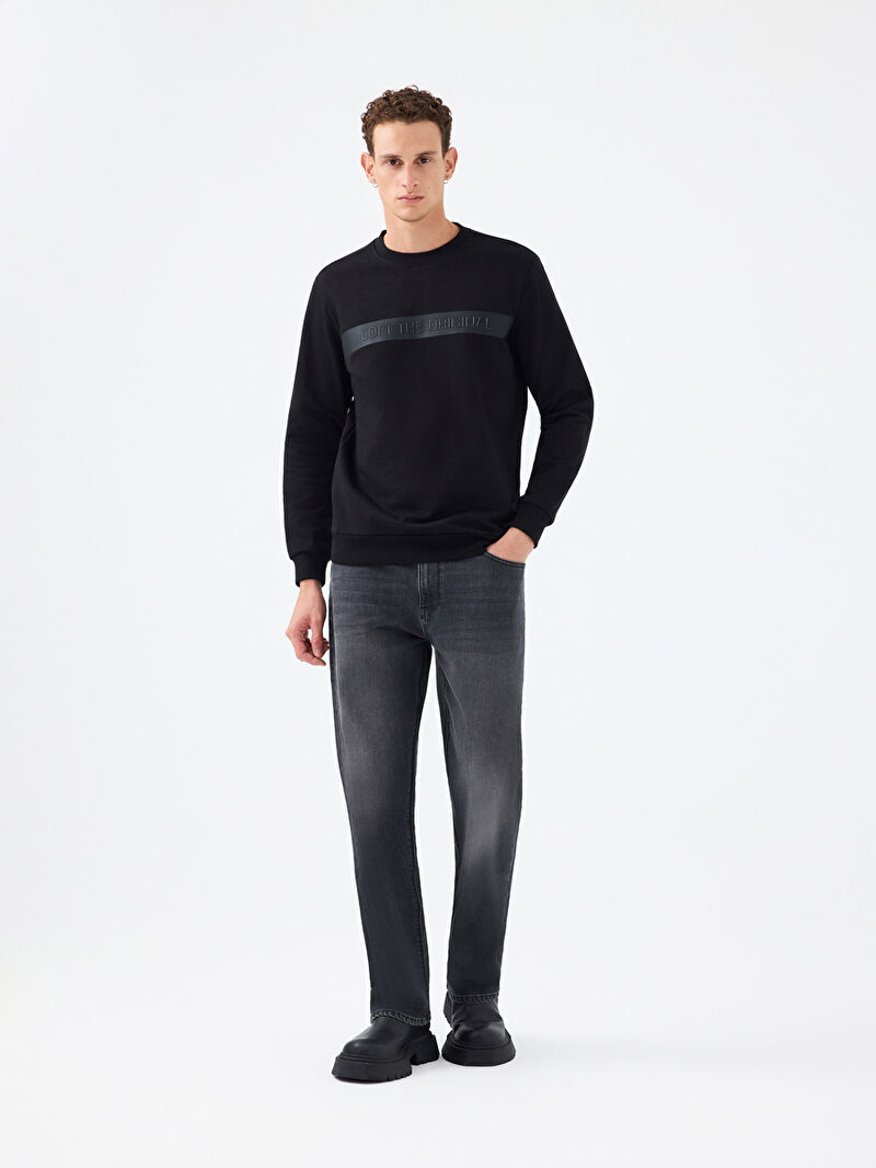 Regular Fit Erkek Sweatshirt