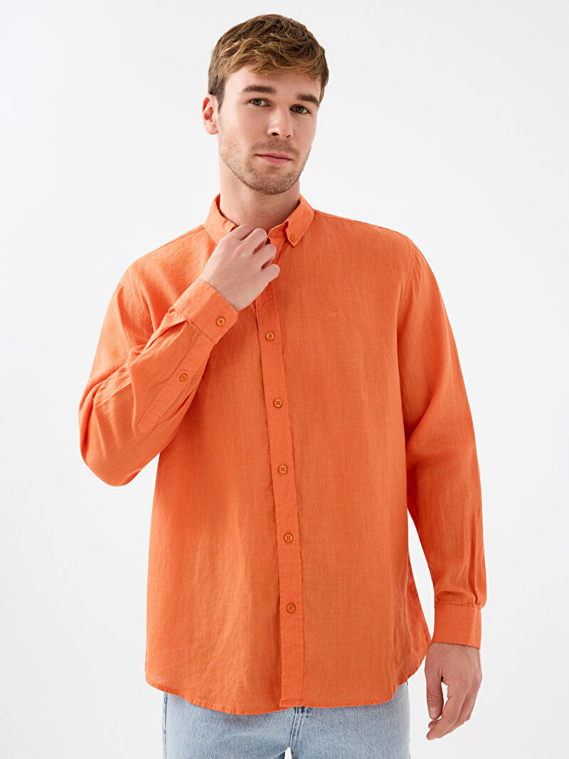 Regular Fit Erkek Gömlek U.kol