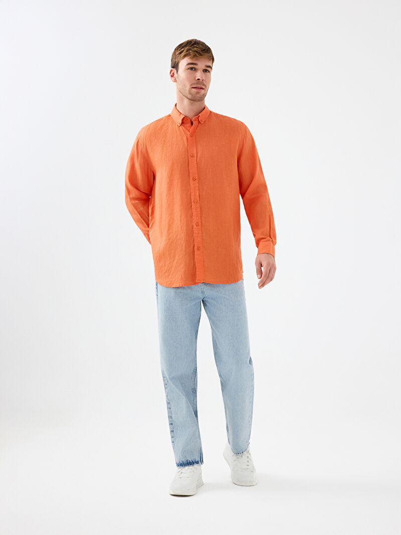 Regular Fit Erkek Gömlek U.kol