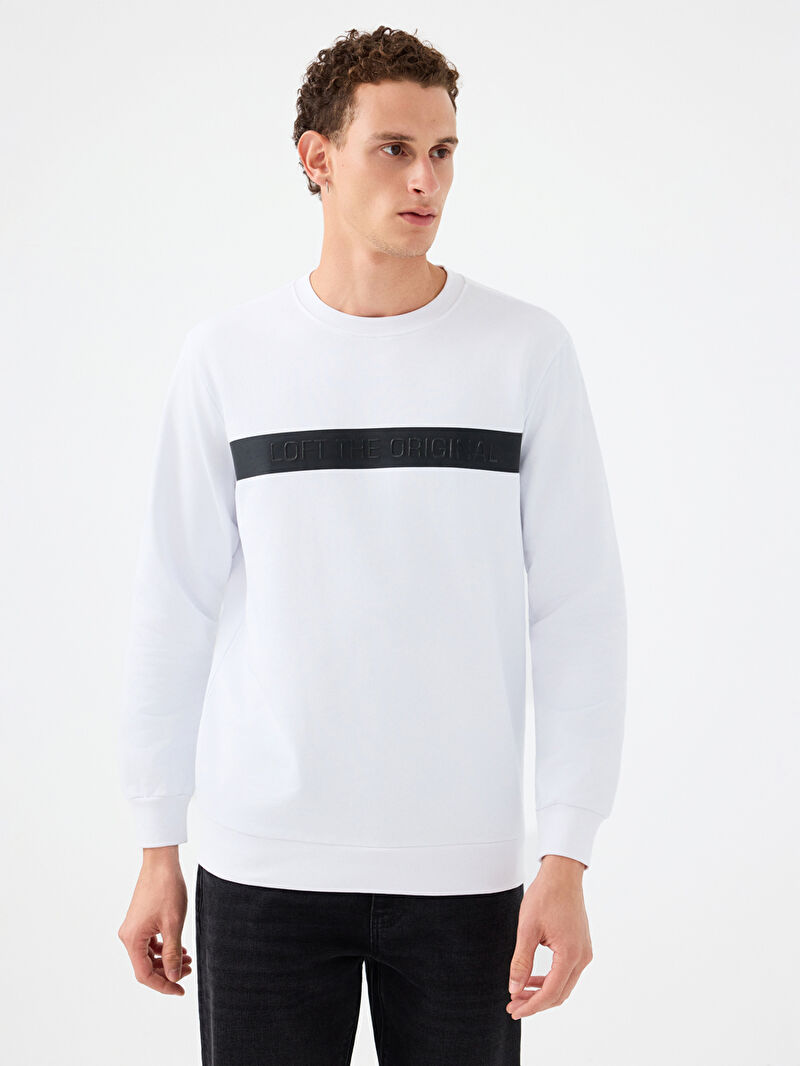 Regular Fit Erkek Sweatshirt