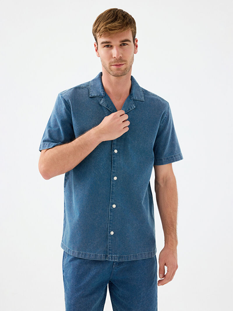 Oversize Erkek Gömlek K.kol