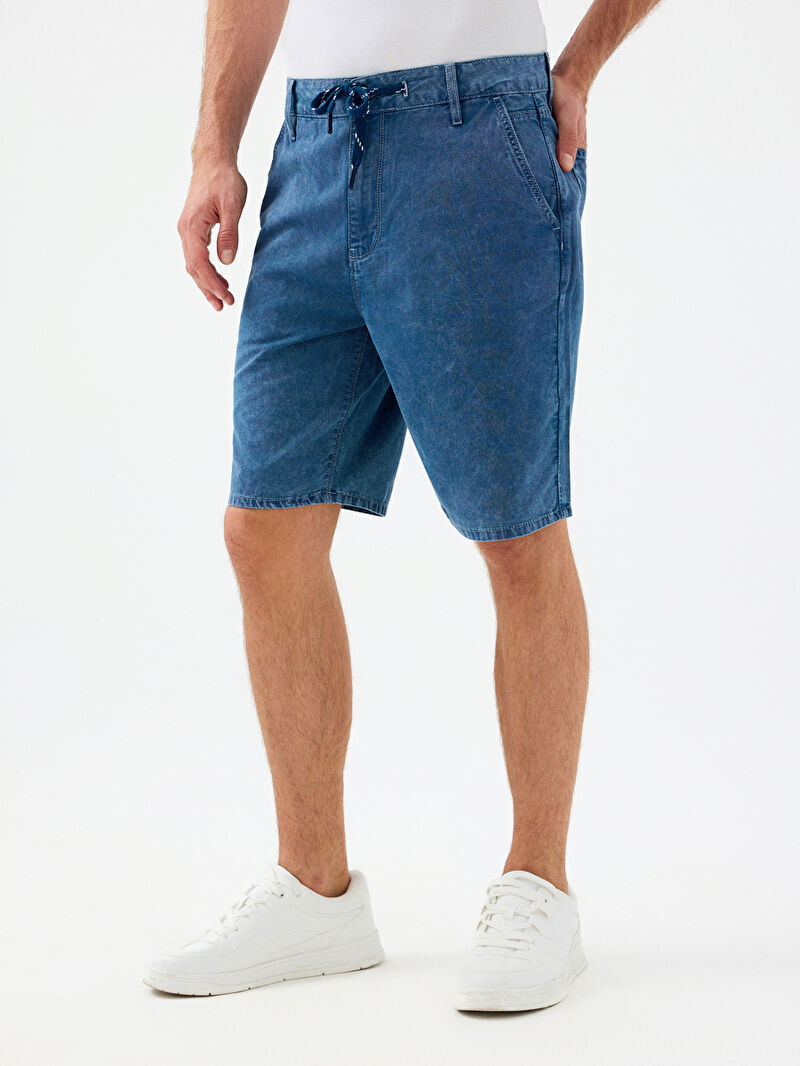 Straight Fit Erkek Şort