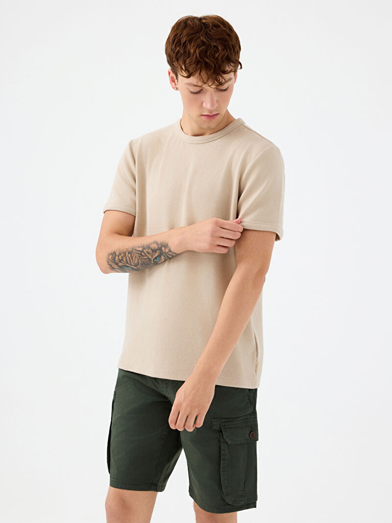 Regular Fit Erkek Tshirt K.kol