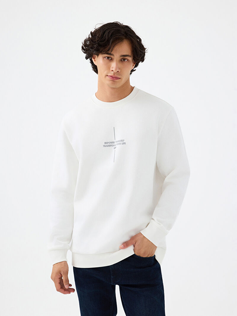 Regular Fit Erkek Sweatshirt